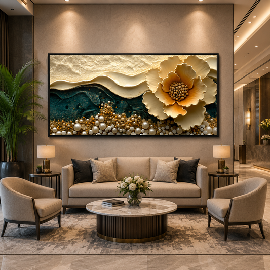 Floral Canvas Painting