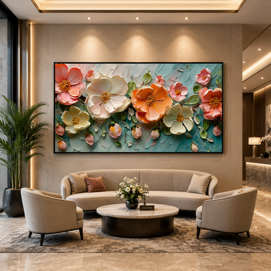 Floral Canvas Paintin