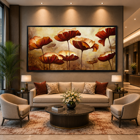 Floral Canvas Painting