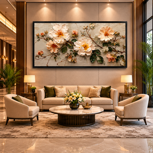 Floral Canvas Painting