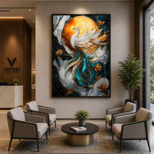  Phoenix Canvas Painting