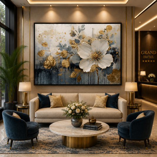  Floral Canvas Painting 