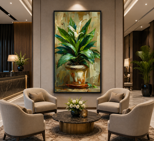 Floral Canvas Painting