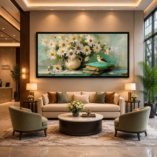 Floral Canvas Painting