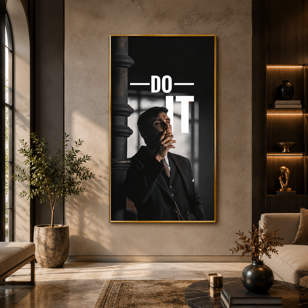 Do It Motivational Wall Art Canvas Print for Office Decor