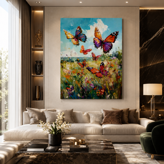 Floral Canvas Painting