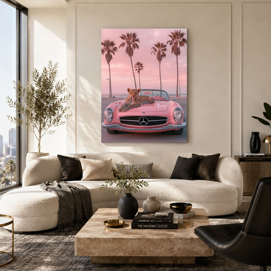 Mercedes-Benz Car Canvas Painting