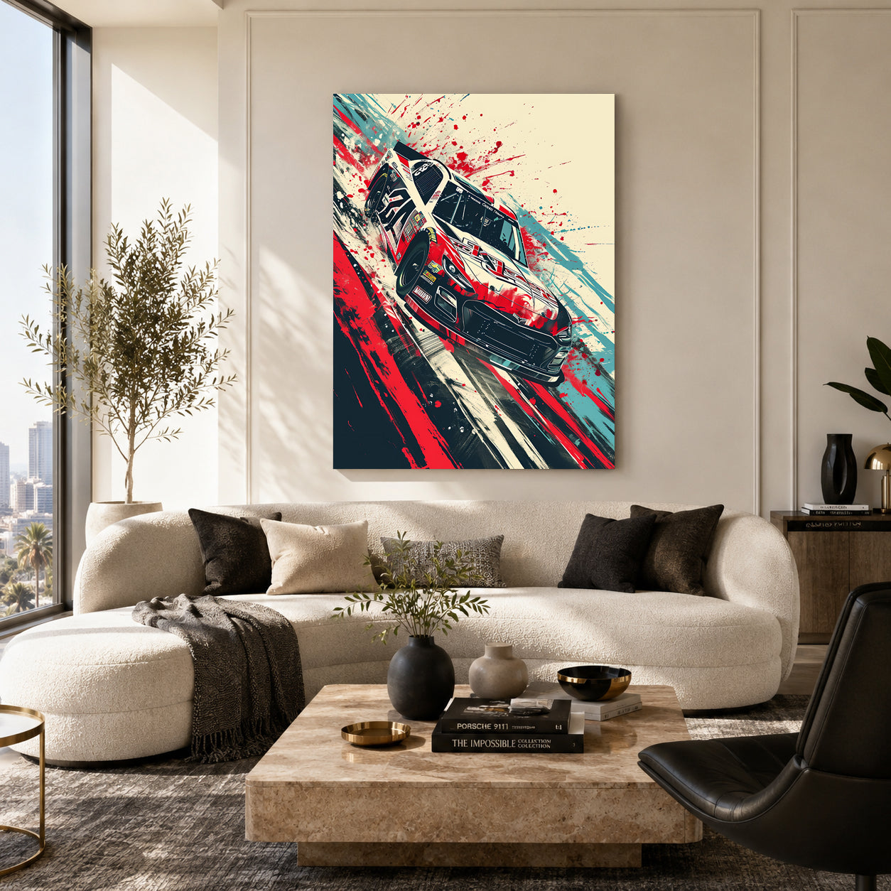 Car Canvas Painting