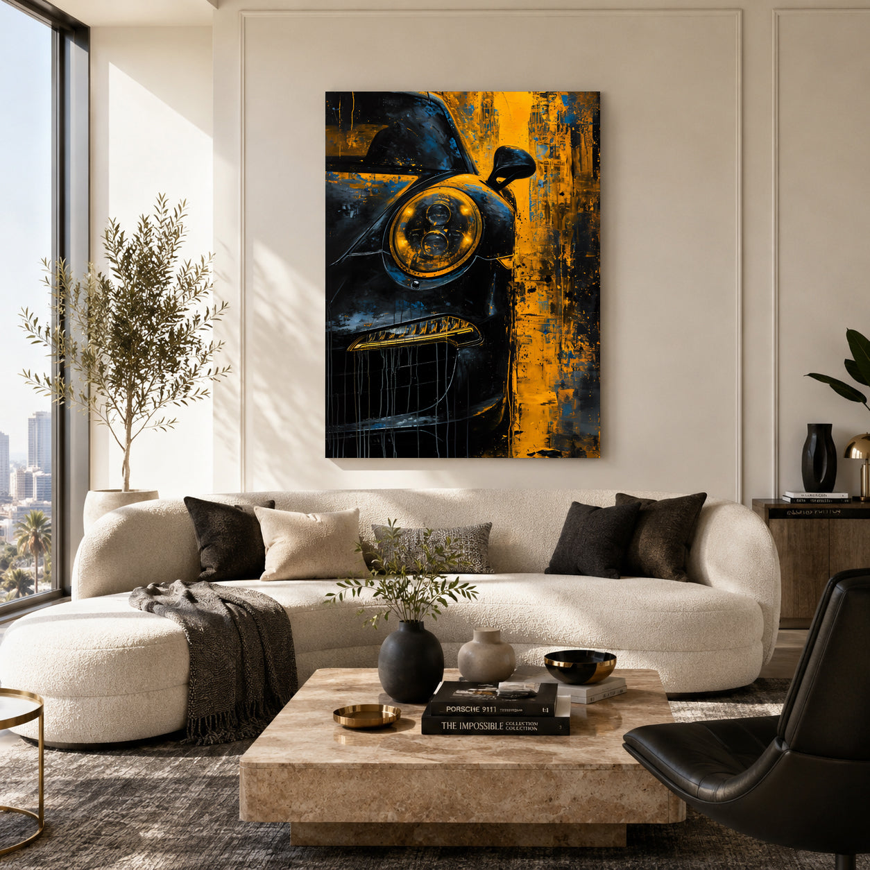 Car Canvas Painting