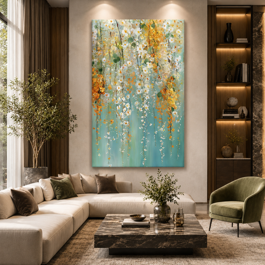 Floral Canvas Painting