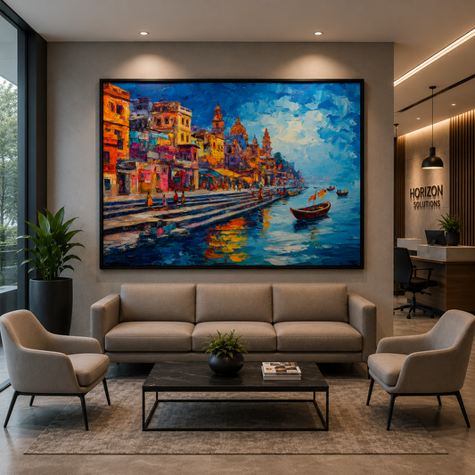 Banaras Canvas Painting