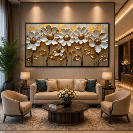 Floral Canvas Painting