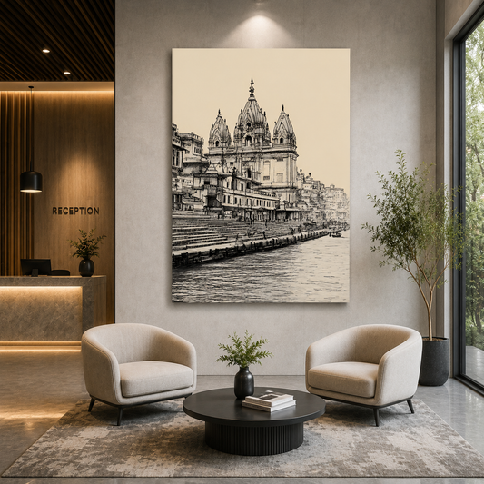 Banaras Canvas Painting