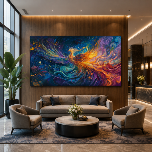 Phoenix Vastu Wall Art Painting
