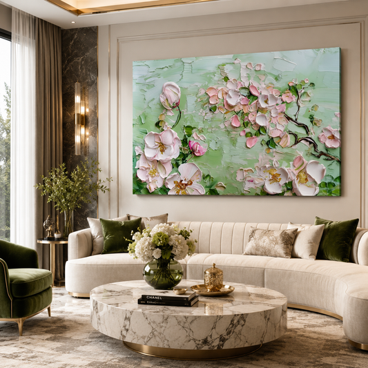 Floral Canvas Painting