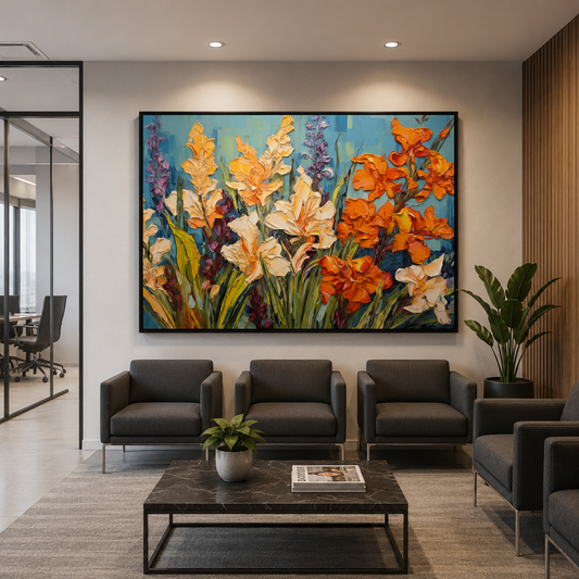 Floral Canvas Painting