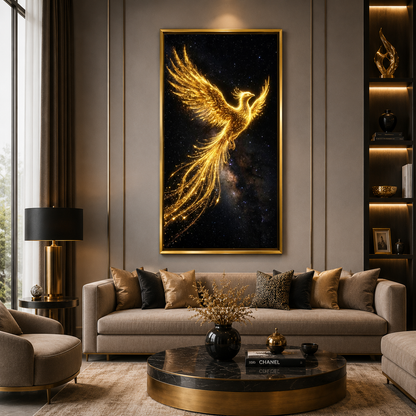 Phoenix Vastu Wall Art Premium Decor for Positive Energy at Home