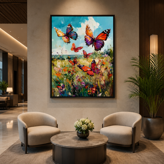 Floral Canvas Painting