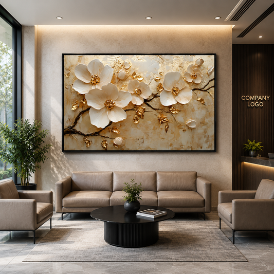 Floral Canvas Painting