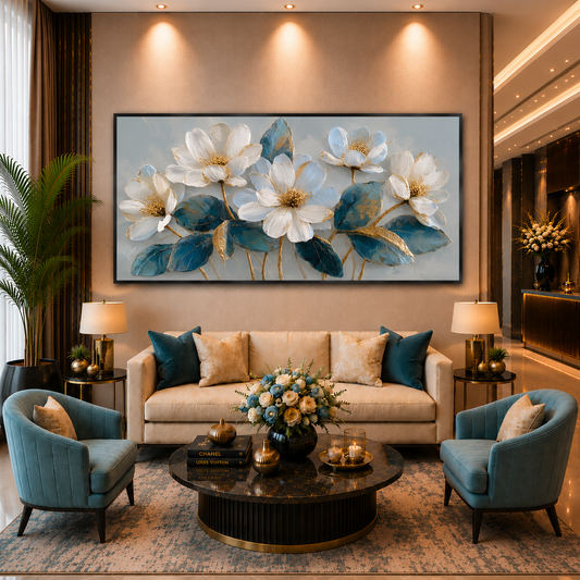 Floral Canvas Painting