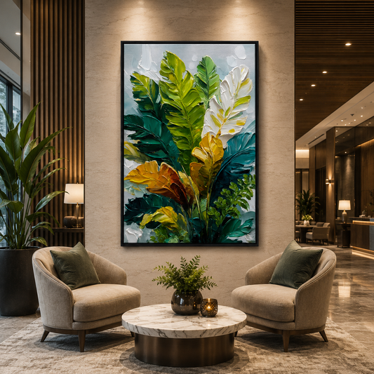 Floral Canvas Painting