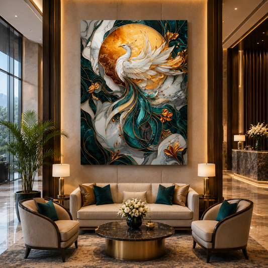  Phoenix Canvas Painting