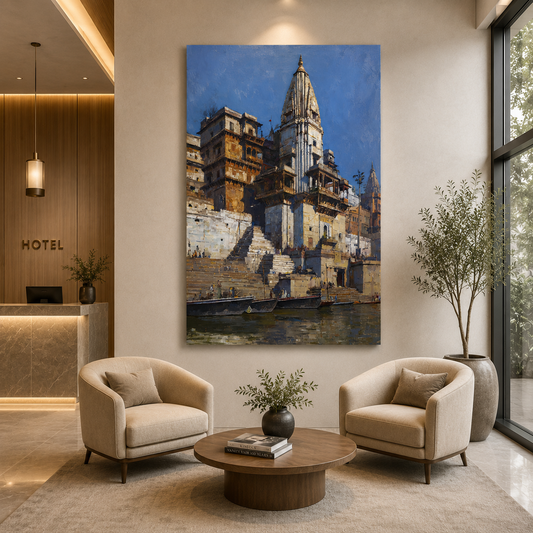  Banaras Canvas Painting 