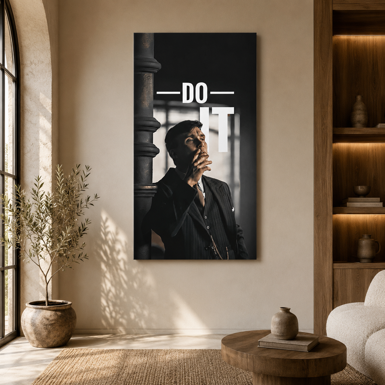 Do It Motivational Wall Art Canvas Print for Office Decor
