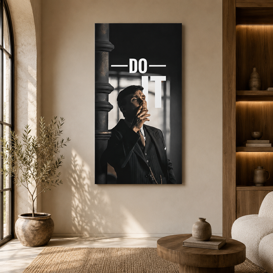 Do It Motivational Wall Art Canvas Print for Office Decor