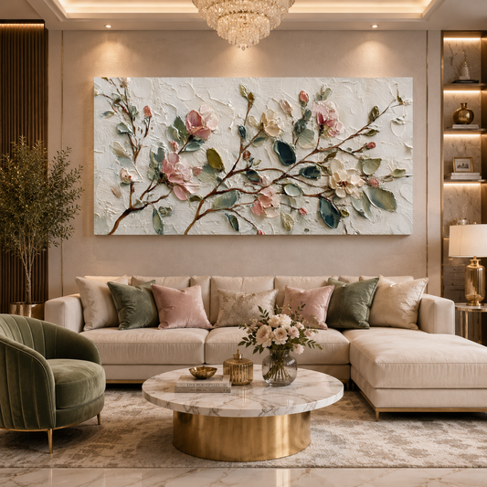 Floral Canvas Painting