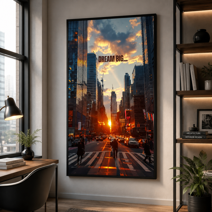 Motivational Wall Art Painting