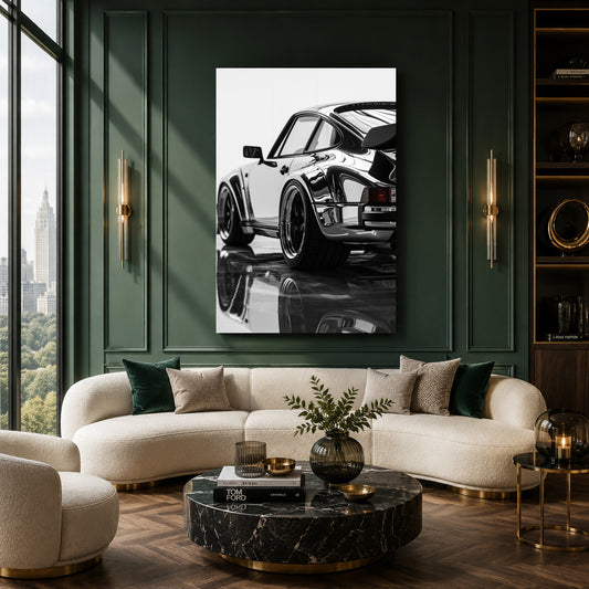 Sports Car Canvas Painting