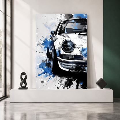 Sports Car Canvas Painting