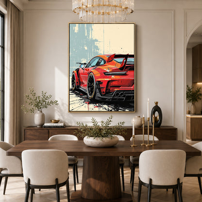  Sports Car Canvas Painting