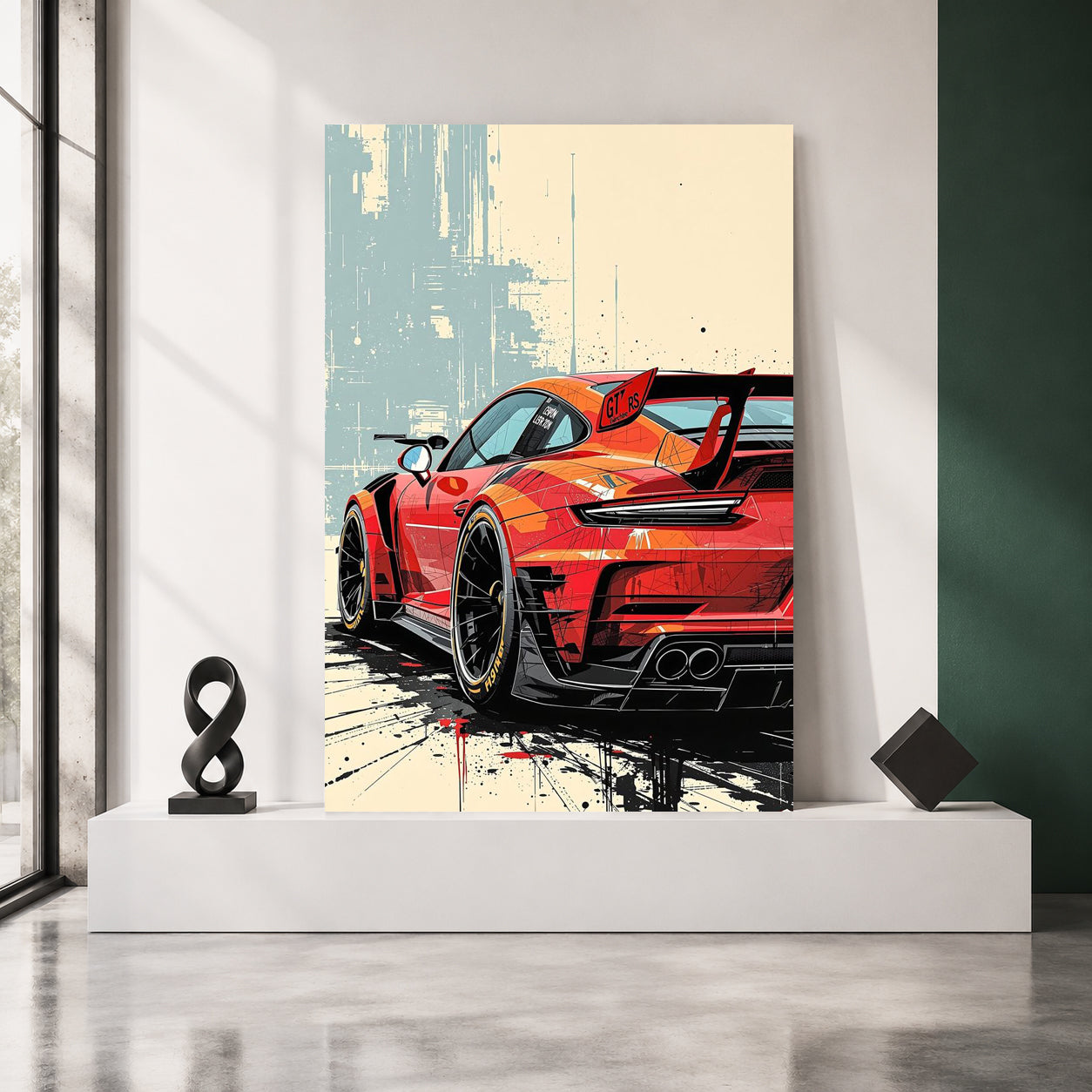  Sports Car Canvas Painting