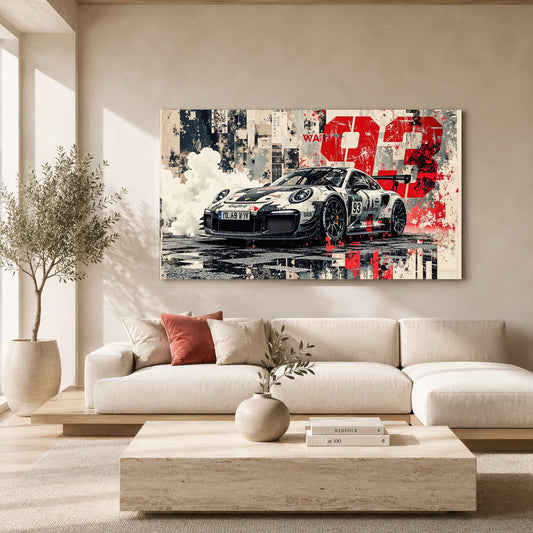 Porsche Racing Canvas Painting