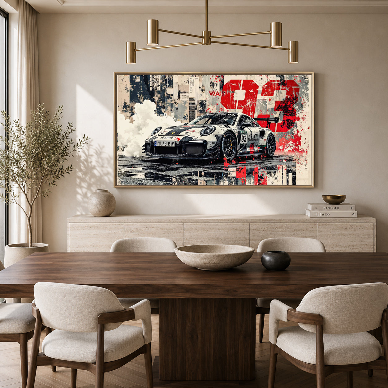  Porsche Racing Canvas Painting