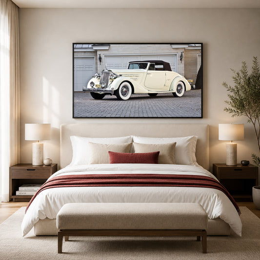 Vintage Convertible Canvas Painting