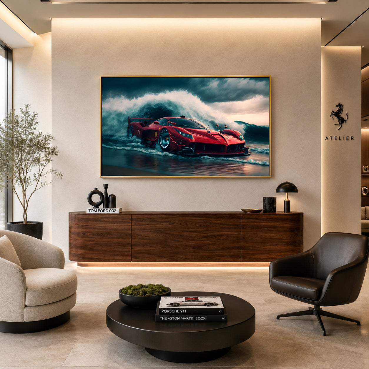 Supercar Canvas Painting