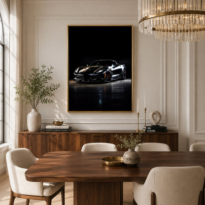 Chevrolet Corvette Car Canvas Painting