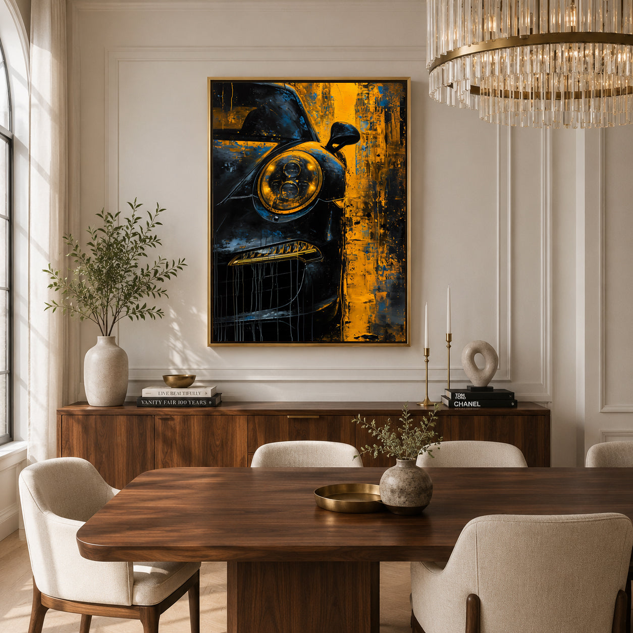 Car Canvas Painting