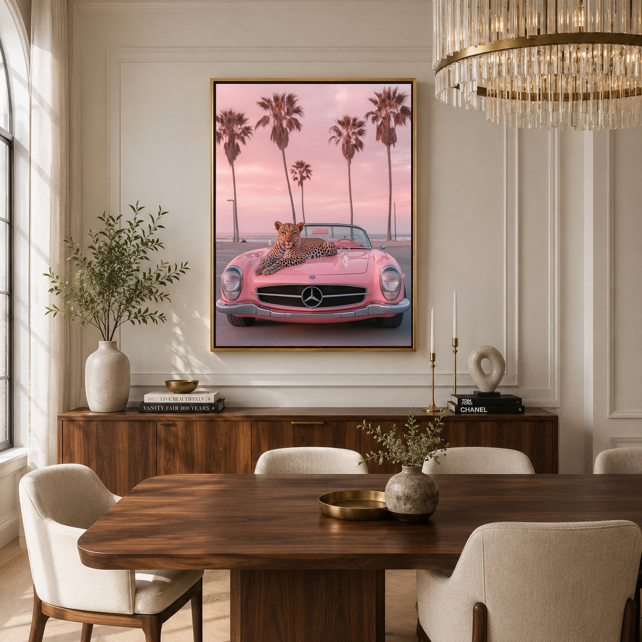Mercedes-Benz Car Canvas Painting