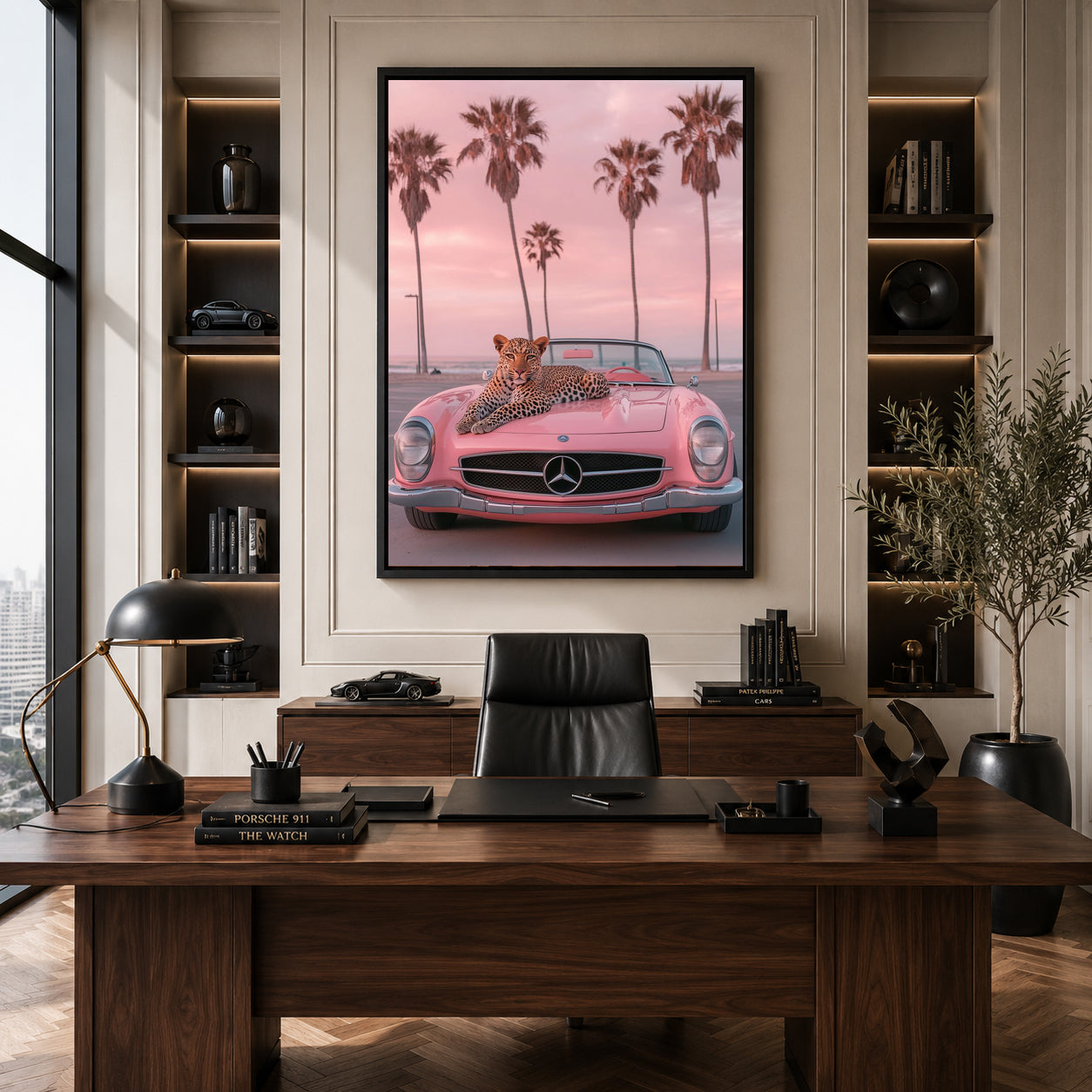 Mercedes-Benz Car Canvas Painting