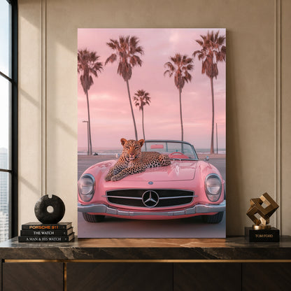 Mercedes-Benz Car Canvas Painting