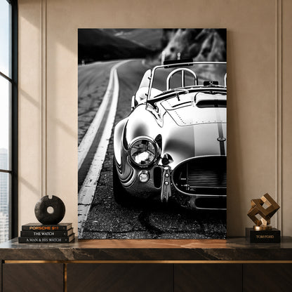 Shelby Cobra Car Canvas Painting