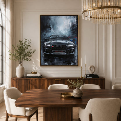  Audi RS6 Car Canvas Painting