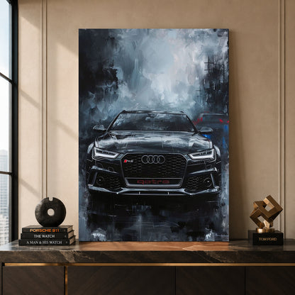  Audi RS6 Car Canvas Painting