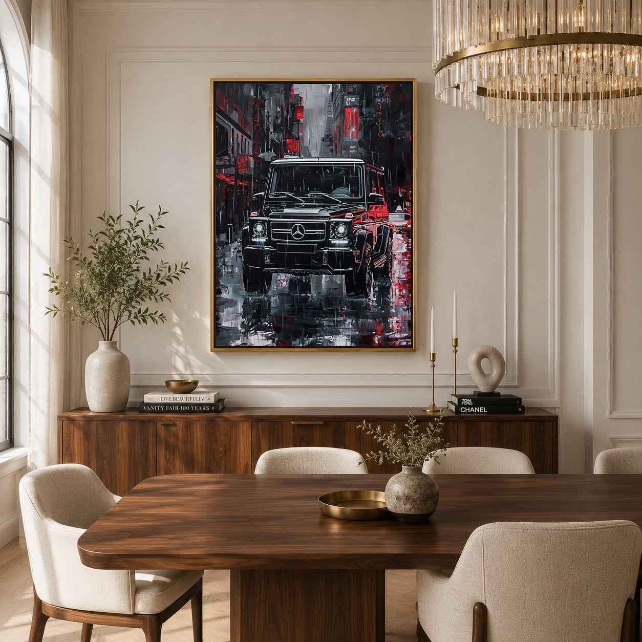 Mercedes G-Class Canvas Painting