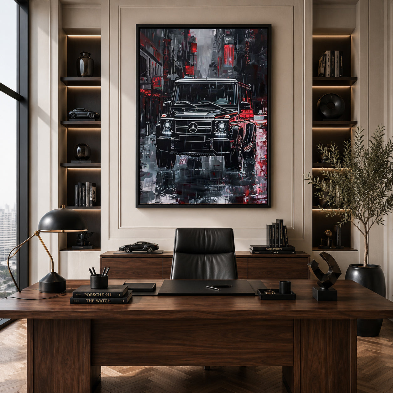 Mercedes G-Class Canvas Painting