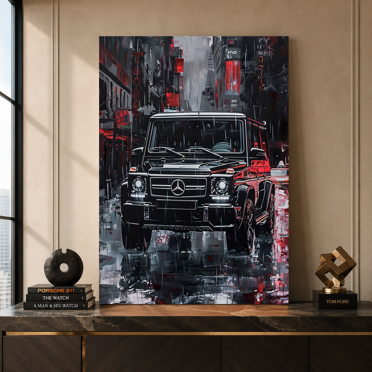 Mercedes G-Class Canvas Painting